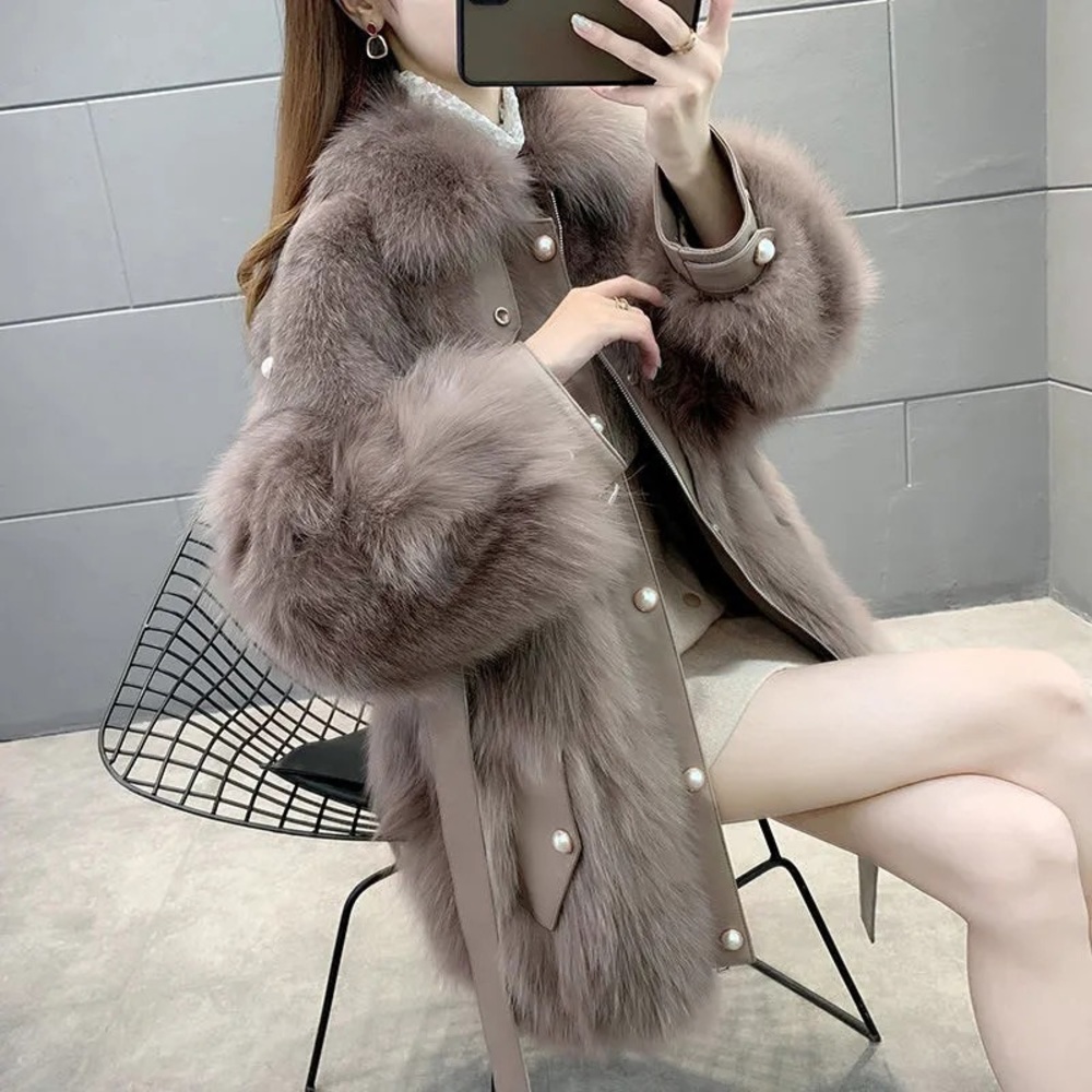 Fur coat